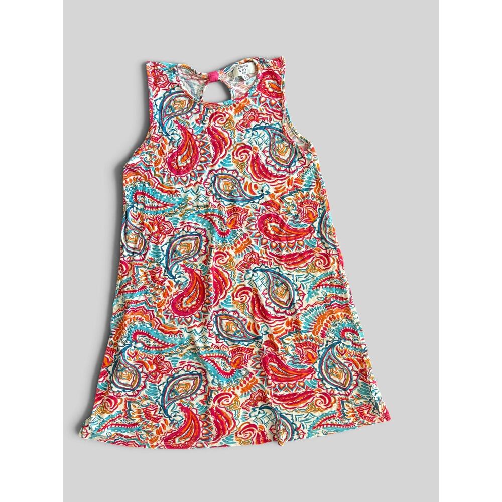 Crown & Ivy Girls Swing Dress Size 8